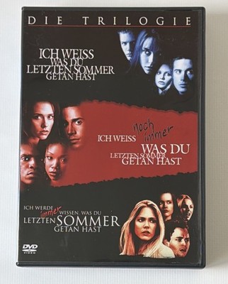 Ich weiß, was du letzten Sommer getan hast - Die Trilogie - mit Booklet - 3 DVDs