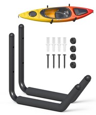 2Pack Heavy Duty Kayak Wall Mount Hangers Storage Rack for Kayak Canoe Paddle