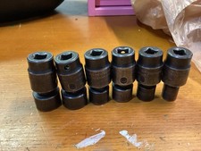 Matco Swivel Impact 6 Piece Metric Sockets 38 Drive 6 Point
