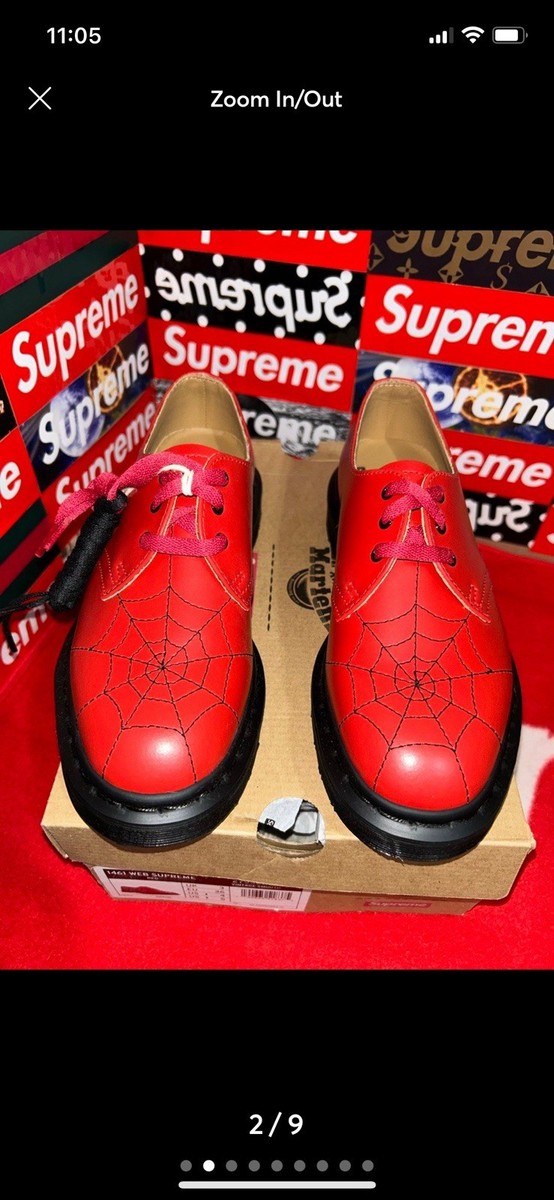 Supreme × Dr.Martens Spiderweb3-Eye Shoe Supreme Dr. Martens Spiderweb 3-Eye Shoe (SS22) - $178