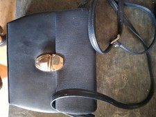 Schultertasche Damen Umhängetasche Schwarz Echtes Leder(Weiche Leder)