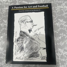 A Passion for Art and Football (2014) SIGNED Art Rooney, Jr. 
