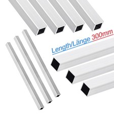 Aluminium Square Box Section Tube Aluminium Tubing Pipe Fittings 6mm 8mm-300mm