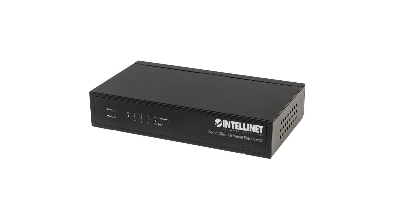 Gigabit Switch 5 Port RJ45 POE+, Desktop 561228