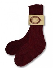 Aran Pure Wool Socks Size 5-8 USA Made In Ierland