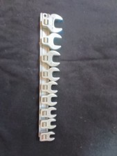 Snap On Fcom Metric Crowfoot Wrench Set 9 Pc 38 Drive 9mm - 17mm