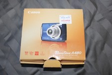 Canon PowerShot A480 10.0MP Digital Camera - Blue