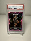 Panini Prizm Victor Wembanyama San Antonio Spurs Pink Ice Rookie PSA 10 #136