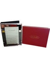 H Samuel Silver Plated Photo Frame 4x6 Classic Design Gift Boxed