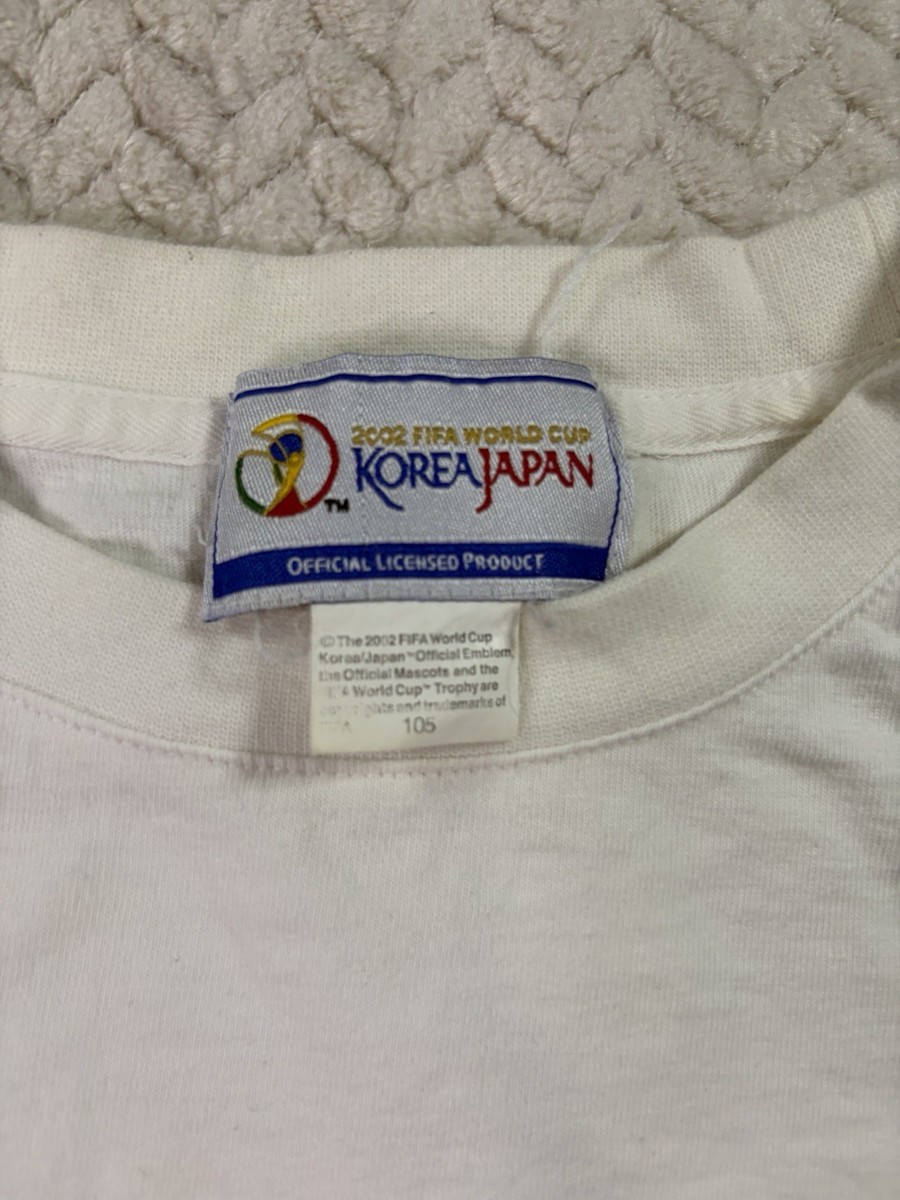 Vintage 2002 fifa world cup korea japan Tshirt L | eBay