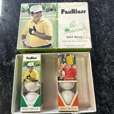 Vintage Lee Trevino Faultless Dozen Golf Balls original Lee Trevino golfball