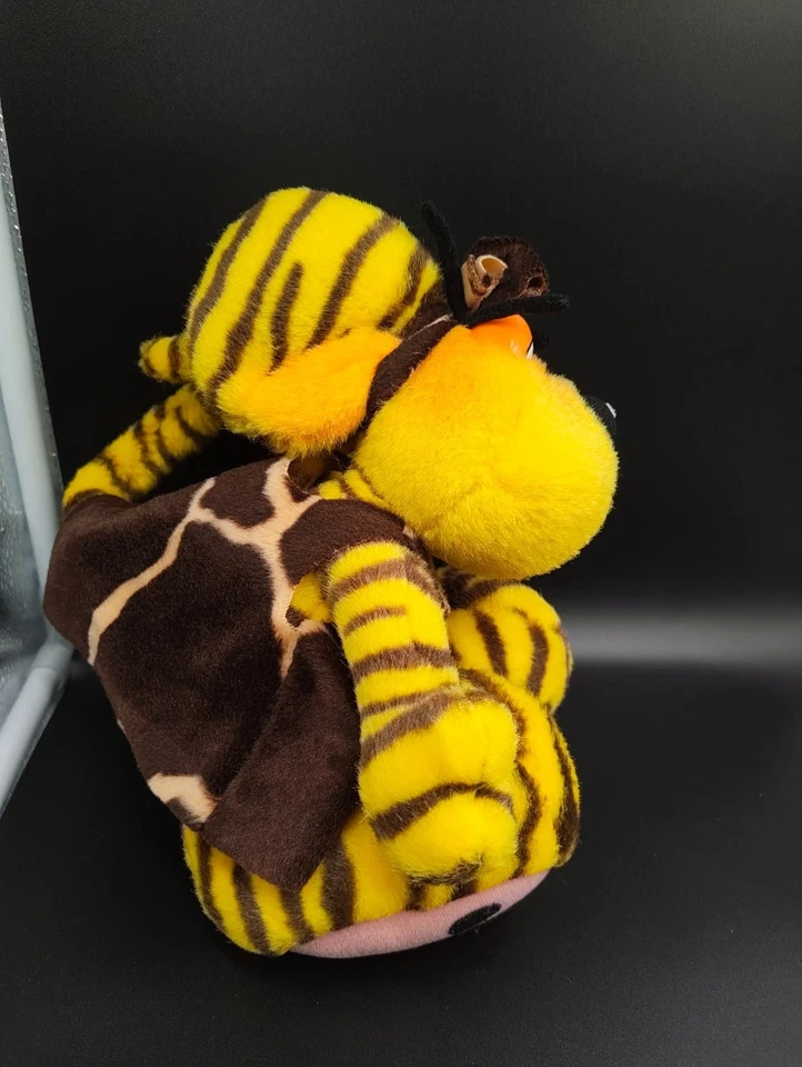 Diddl Maus Tiger-Optik mit Kleid Kuscheltier Plüsch | Depesche | 90er | ca. 30cm - Bild 4 von 4