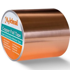 Copper Foil Tape 4" X 118" with Dual Conductive Adhesive Copper Tape for Gu