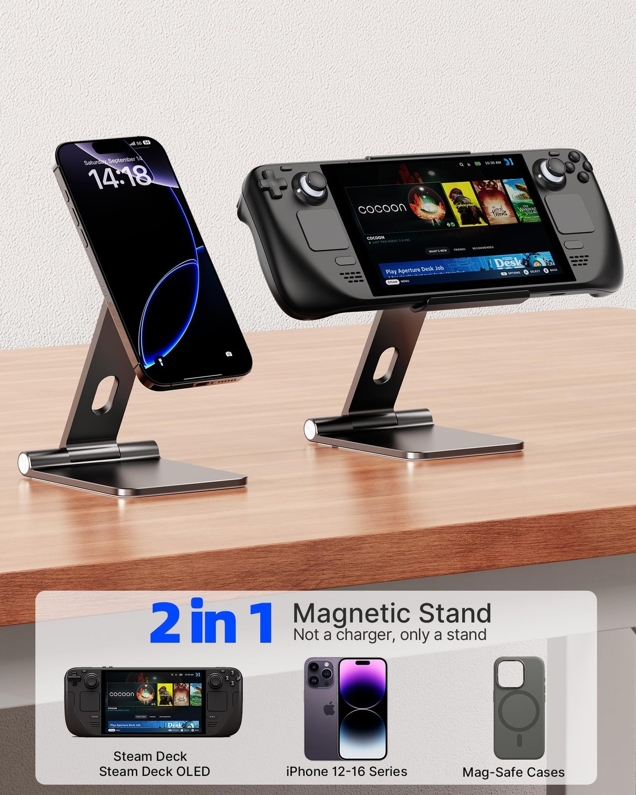 Antank Foldable Magnetic Stand Compatible with Steam Deck & Mag-Saf... Fast Ship