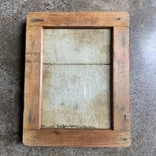 Antique Negative Contact Photography Printing Wood Frame Holder 5"x7"