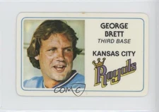 1981 Perma-Graphics/Topps Credit Cards George Brett #003 HOF