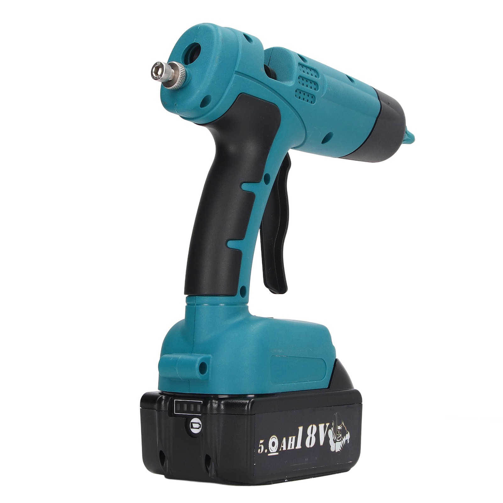 Hot Melt Glue Gun Cordless Quick Melting 60W PTC Heating For BL1815 BL1820 BL1 ;