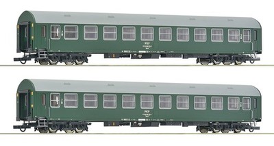 Roco 6200102 Spur HO PKP Personenwagen-Set Y/B70 2-teilig Epoche 4 NEU + OVP