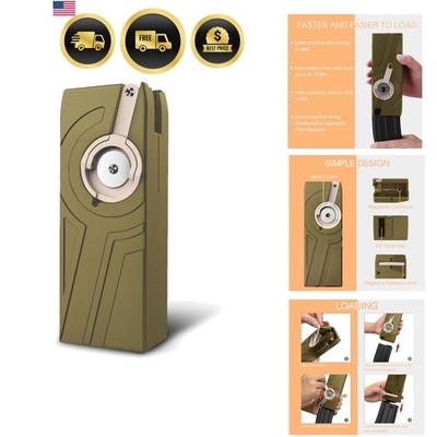 Airsoft Speed Loader 1600 Rounds Fast Loading Hand Crank 6mm BB Gun Magazines