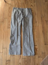 Pantalon de cuisine ancien, chef vintage vêtement de travail Bragard France T 48