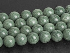 8MM Genuine Natural Green Jade Beads Grade AA Round Loose Beads