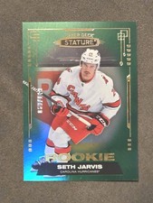 Seth Jarvis 2021-22 Stature Rookie Green /149 #105 Hurricanes