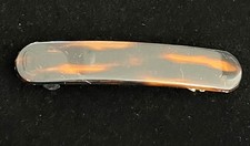 Vintage Faux Tortious Shell Hair Clip Barrette