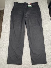 Gerry Venture Commuter Pant Mens 36x29 Black Nylon Stretch NEW NWT