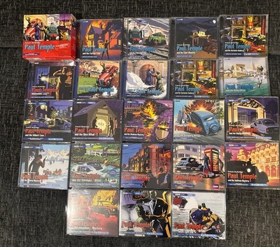 Paul Temple CD BBC Audio Books Crime  X 26 Job Lot Free Postage