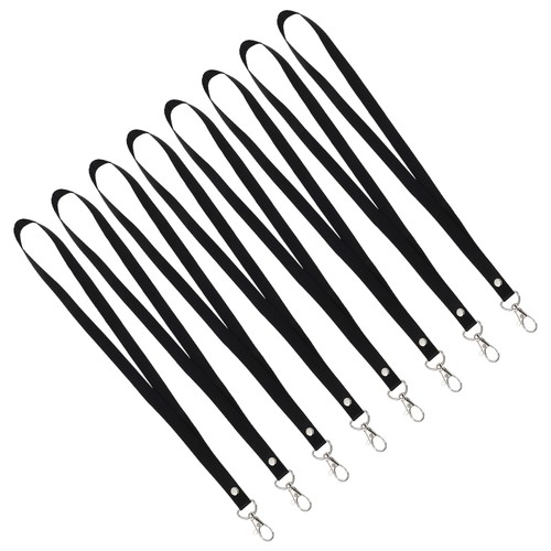 8 Pcs ID Lanyard Work Hanging Ropes for Cards School Lanyards Students - Foto 2 di 12