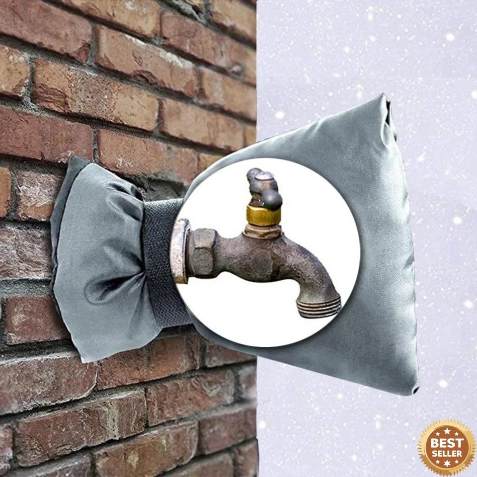 Outside Tap Cover Winter Frost Jacket Insulation Garden Tap Thermal ...