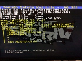 Sega Saturn - Soft Modded, Recapped - w/ fan-translated English Policenauts!