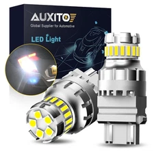 Xenon White Bright 3156 3157 3047 4157 LED Backup Reverse Light Bulbs 6500K 2x