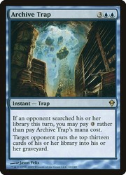 Archive Trap (Foil) #41 Zendikar