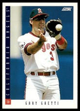 1993 Score Gary Gaetti California Angels #644