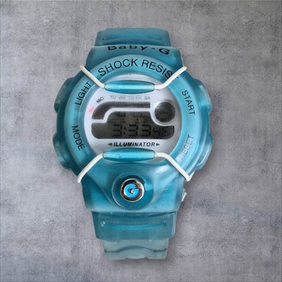 G-SHOCK BABY G -  Casio - Vintage Retro / Hellblau Türkis Blau - Original 90er