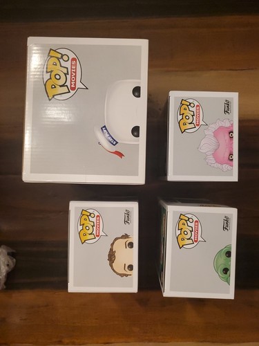 Funko Pop Ghostbusters Stay Puft 109, Slimer 747, Venkman 744, Library Ghost 748 - Picture 9 of 10