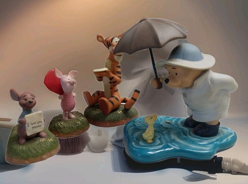 Winnie the Pooh  and friends figurines. Vintage Not  Made Anymore .