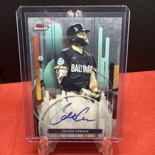 2025 Topps Finest - Finest Autographs Colton Cowser #FA-CC (AU)