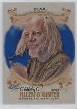 2021 Topps Allen & Ginter Chrome Blue Refractor 54/150 Tom Bunk #250 13u1