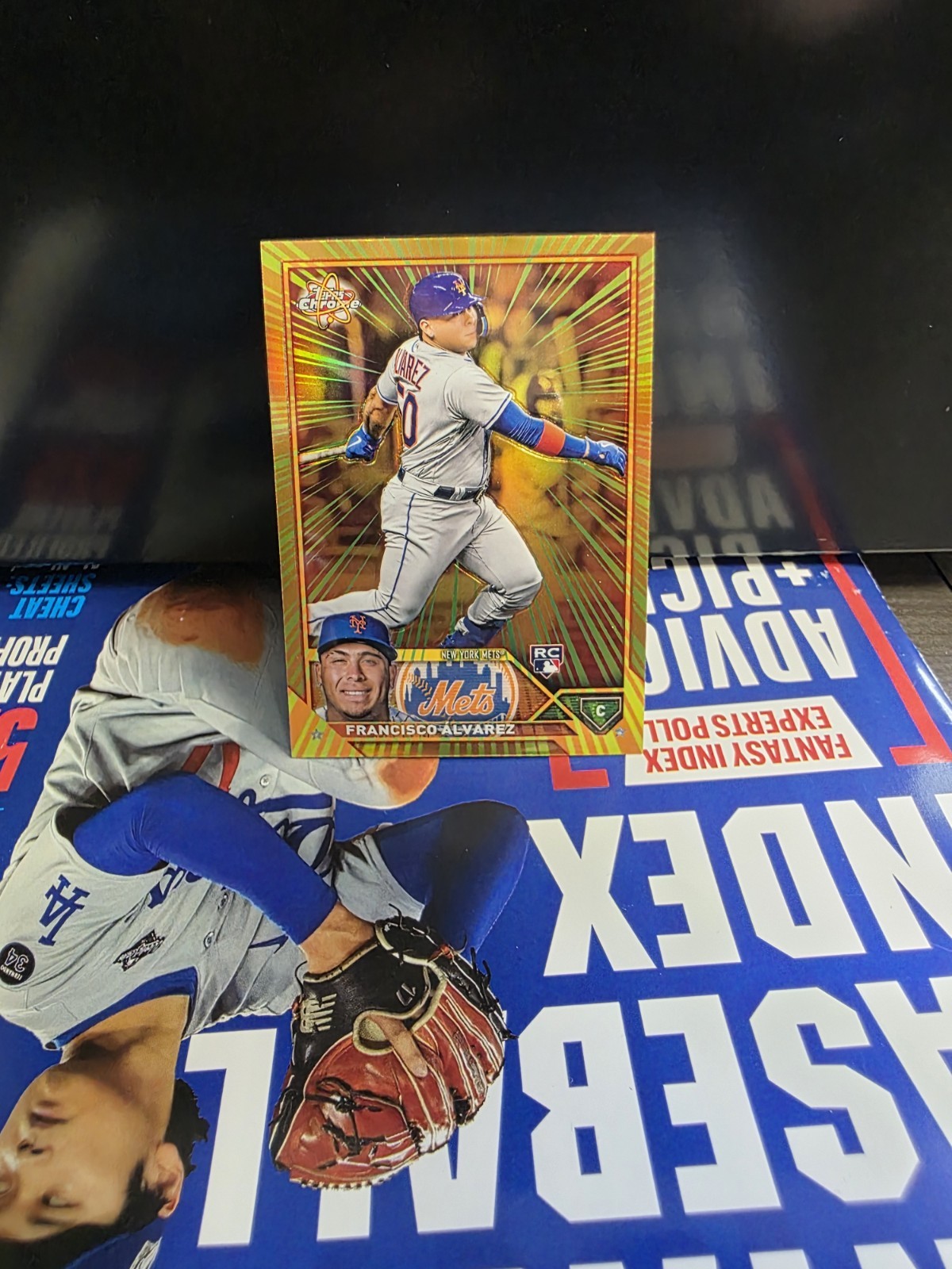 2023 Topps Chrome - Radiating Rookies Francisco Alvarez #RR-7 (RC)
