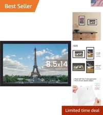 Durable 8.5x14 Wall Frame for 7x10 Pictures - Perfect Gift for Any Occasion