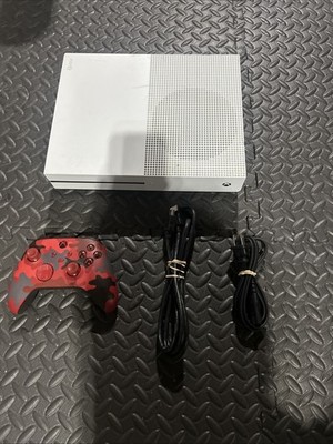 Xbox One S 1TB Console - White (XBS1TB) Whole Setup And Ready To Play!