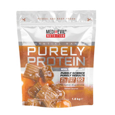 Purely Protein Whey Protein Powder 1.8kg Muscle Growth 60 Shakes Salted Caramel 18.33 per kilo