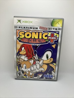 Original XBOX One Sonic + Plus Mega Collection Video Game CIB Complete T/W