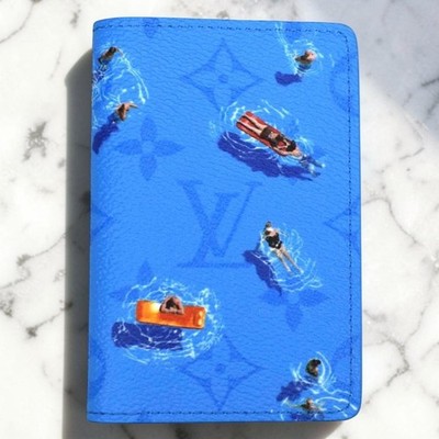Louis Vuitton Blue Lagoon Pool Pocket Organizer | Wallet |