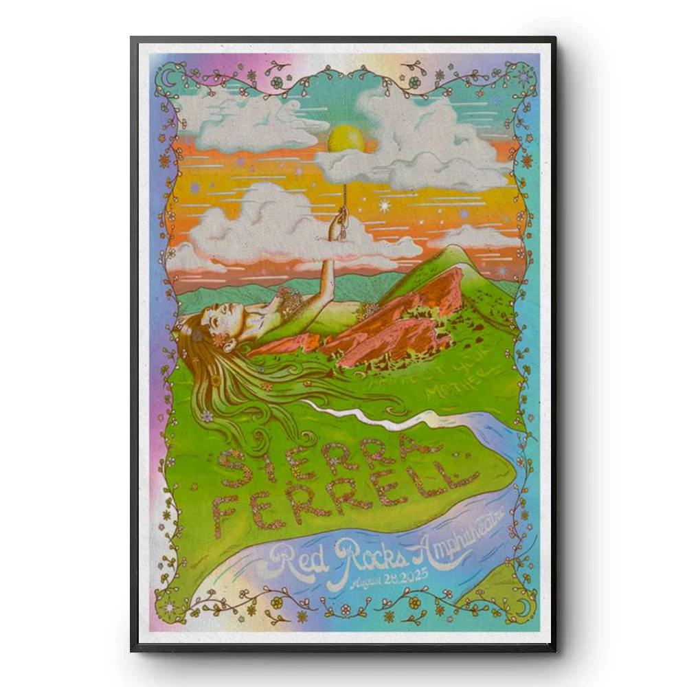 Sierra On Red Rocks Tour August  28, 2025 Poster