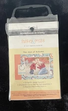 S-E-I Scrapbook In A Bag Paisley & Petals 4x6 Memory Book Kit