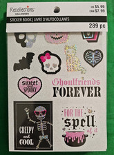 Bundle of 5 Recollections Halloween 12 Sheet Sticker Books Ghoulfriends
