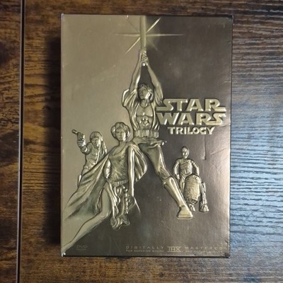 Star Wars Trilogy DVD Box Set THX Mastered Full Screen Bonus Material IV-V-VI